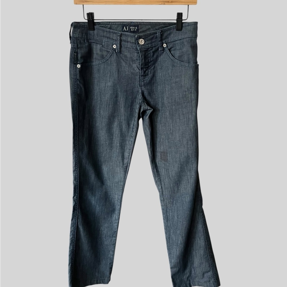 Armani Jeans women’s Straight Leg in Classic Blue
